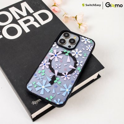 SwitchEasy เคสใสสกีนลาย ชาร์จไร้สาย Aura M Printed iPhone 15 Case MagSafe