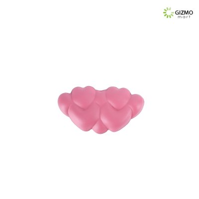 Set mouse Pad 3 Pcs. Flower แผ่นรองเม้าส์ลายหัวใจ และแผ่นรองข้อมือคีย์บอร์ดเซ็ท 3 ชิ้น