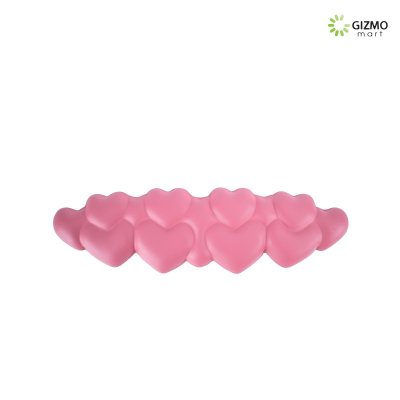 Set mouse Pad 3 Pcs. Flower แผ่นรองเม้าส์ลายหัวใจ และแผ่นรองข้อมือคีย์บอร์ดเซ็ท 3 ชิ้น