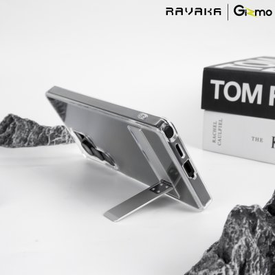RAVAKA Crystal Bracket Series เคสกันกระแทก มีขาตั้ง Samsung Galaxy s25 Ultra