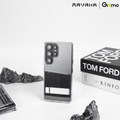 RAVAKA Crystal Bracket Series เคสกันกระแทก มีขาตั้ง Samsung Galaxy s25 Ultra