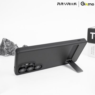 RAVAKA Crystal Bracket Series เคสกันกระแทก มีขาตั้ง Samsung Galaxy s25 Ultra