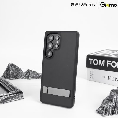 RAVAKA Crystal Bracket Series เคสกันกระแทก มีขาตั้ง Samsung Galaxy s25 Ultra