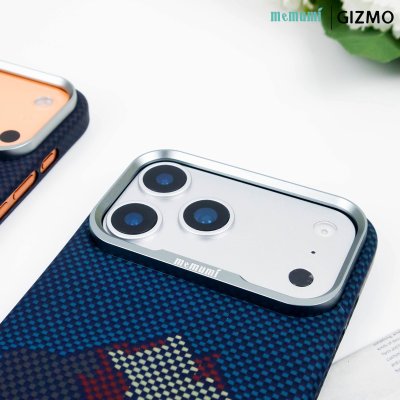 MEMUMI Kevlar Series MagSafe เคสคาร์บอนไฟเบอร์แม่เหล็กสำหรับ iPhone 17