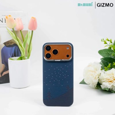 MEMUMI Kevlar Series MagSafe เคสคาร์บอนไฟเบอร์แม่เหล็กสำหรับ iPhone 17