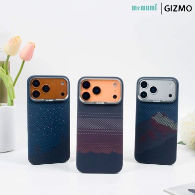 MEMUMI Kevlar Series MagSafe เคสคาร์บอนไฟเบอร์แม่เหล็กสำหรับ iPhone 17