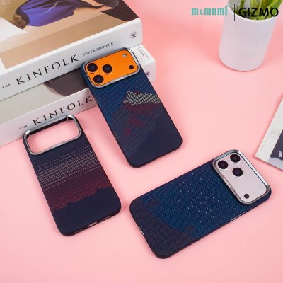 MEMUMI Kevlar Series MagSafe เคสคาร์บอนไฟเบอร์แม่เหล็กสำหรับ iPhone 17