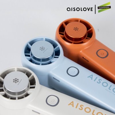 Aisolove handheld fan พัดลมพกพาพร้อมแผ่นทำความเย็น รุ่น F03