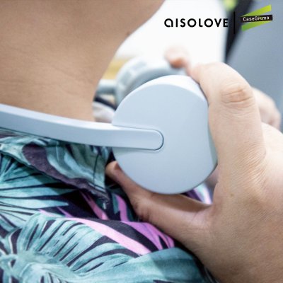 Aisolove hanging neck fan พัดลมคล้องคอ พัดลมพกพา รุ่น F07