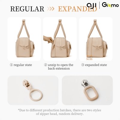 Casual Bag รุ่น A3169 กระเป๋าเดินทาง Aji แบบขยายได้ รุ่นคลาสสิก