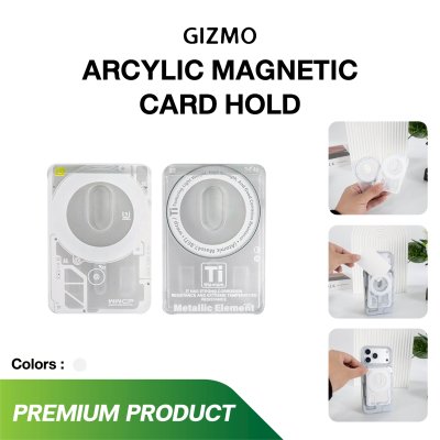 Gizmo WWCP Arcylic Magnetic Card holder ที่ใส่บัตรแม่เหล็กอะคริลิค