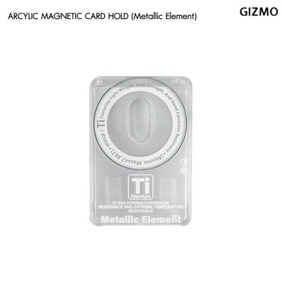 Gizmo WWCP Arcylic Magnetic Card holder ที่ใส่บัตรแม่เหล็กอะคริลิค