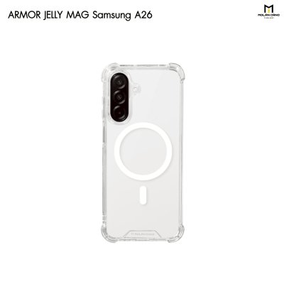Molan Cano Armor Jelly Mag เคสใสกันกระแทกแม่เหล็กสำหรับ Samsung Galaxy A07/A17/A25/A26/A36/A56/A57