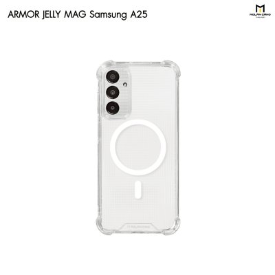 Molan Cano Armor Jelly Mag เคสใสกันกระแทกแม่เหล็กสำหรับ Samsung Galaxy A07/A17/A25/A26/A36/A56/A57