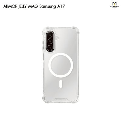Molan Cano Armor Jelly Mag เคสใสกันกระแทกแม่เหล็กสำหรับ Samsung Galaxy A07/A17/A25/A26/A36/A56/A57