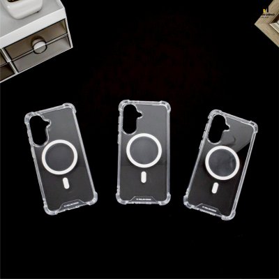 Molan Cano Armor Jelly Mag เคสใสกันกระแทกแม่เหล็กสำหรับ Samsung Galaxy A07/A17/A25/A26/A36/A56/A57