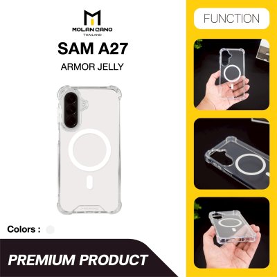 Molan Cano Armor Jelly Magsafe เคสใสกันกระแทก รองรับ MagSafe สำหรับ Samsung A27