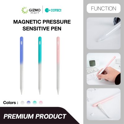 Coteci ปากกาไอแพด แท็บเล็ต แล็ปท็อป magnetic pressure sensitive pen