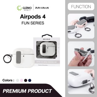 RAVAKA Fun Series เคสแอร์พอร์ต Airpod 4 (2024)