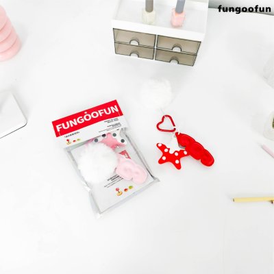 Fungoofun DIY Bag Charm Polka Dot Star พวงกุญแจห้อยกระเป๋า รุ่น G28