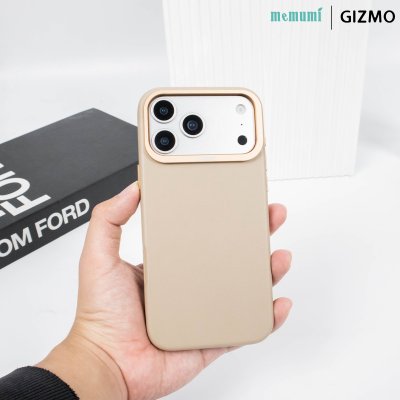 Memumi Bo ming magsafe เคสหนังขอบเลนส์กล้องโลหะ iPhone 17