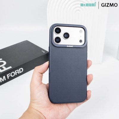 Memumi Bo ming magsafe เคสหนังขอบเลนส์กล้องโลหะ iPhone 17