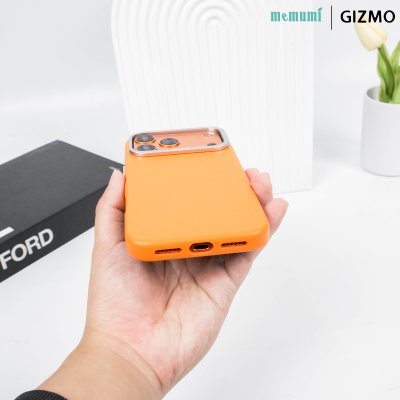 Memumi Bo ming magsafe เคสหนังขอบเลนส์กล้องโลหะ iPhone 17