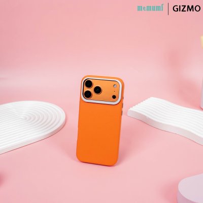 Memumi Bo ming magsafe เคสหนังขอบเลนส์กล้องโลหะ iPhone 17