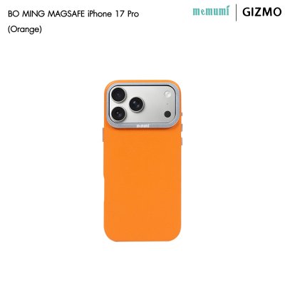 Memumi Bo ming magsafe เคสหนังขอบเลนส์กล้องโลหะ iPhone 17