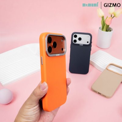 Memumi Bo ming magsafe เคสหนังขอบเลนส์กล้องโลหะ iPhone 17