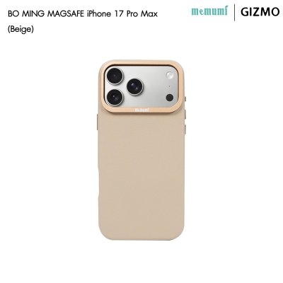 Memumi Bo ming magsafe เคสหนังขอบเลนส์กล้องโลหะ iPhone 17