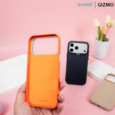 Memumi Bo ming magsafe เคสหนังขอบเลนส์กล้องโลหะ iPhone 17