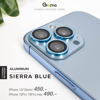 Gizmo ฟิล์มเลนส์กล้อง ไอโฟน13 หลากสี อลูมิเนียม iphone13