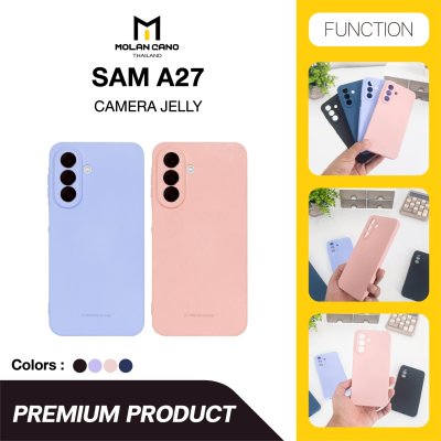MOLAN Camera Jelly เคสซิลิโคนนิ่ม สำหรับ Samsung A27
