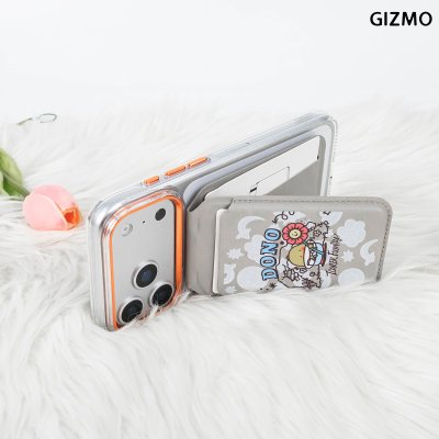 Molan Cano Card Pocket Flip Stand ใส่บัตรหลังมือถือ iCarer Family