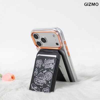 Molan Cano Card Pocket Flip Stand ใส่บัตรหลังมือถือ iCarer Family