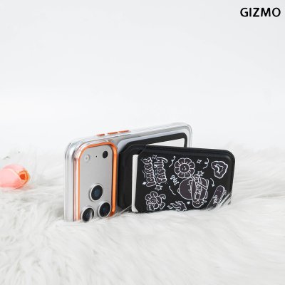 Molan Cano Card Pocket Flip Stand ใส่บัตรหลังมือถือ iCarer Family