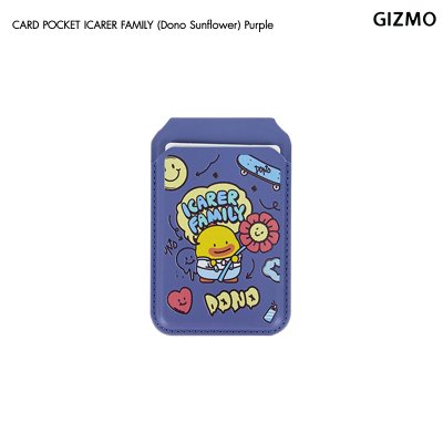 Molan Cano Card Pocket Flip Stand ใส่บัตรหลังมือถือ iCarer Family