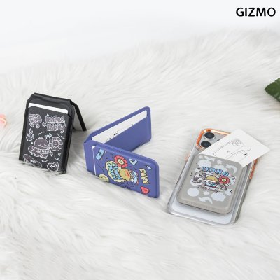 Molan Cano Card Pocket Flip Stand ใส่บัตรหลังมือถือ iCarer Family