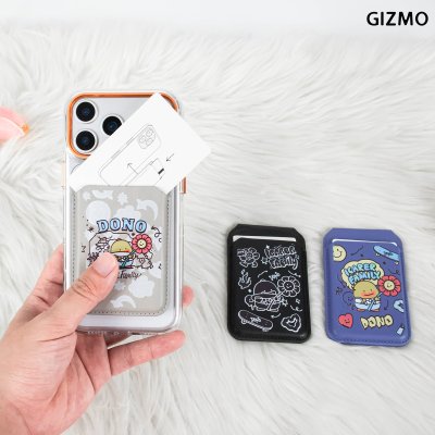 Molan Cano Card Pocket Flip Stand ใส่บัตรหลังมือถือ iCarer Family