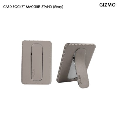 Gizmo Card Pocket MacGrip Stand กระเป๋าบัตรพร้อมขาตั้งแม่เหล็ก รุ่น GG-026
