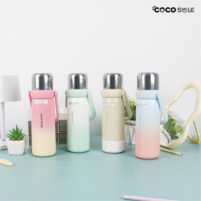 COCOSMILE thermal water boote with handle แก้วเก็บความเย็น รุ่น YD-8913 ขนาด 580 ml