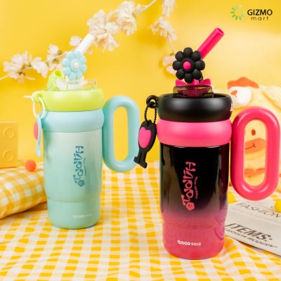 COCOSMILE แก้วเก็บความเย็น Flower Ice Bowl Rotating Handle SUS316 ขนาด 760ml