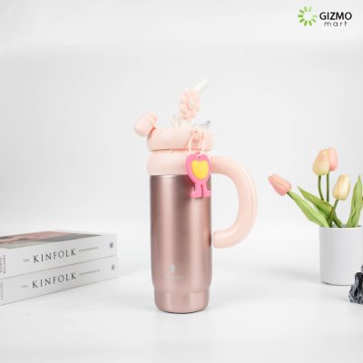 COCOSMILE แก้วเก็บความเย็น Flower Ice Bowl Rotating Handle SUS316 ขนาด 950ml