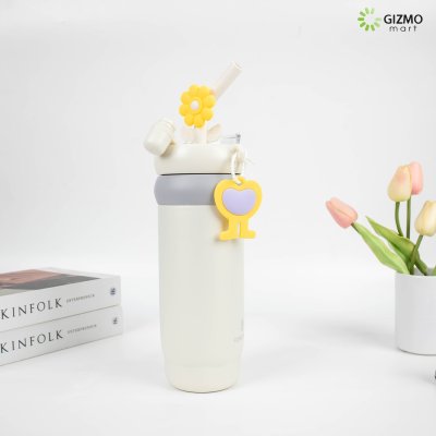 COCOSMILE แก้วเก็บความเย็น Flower Ice Bowl Rotating Handle SUS316 ขนาด 950ml