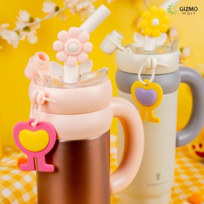 COCOSMILE แก้วเก็บความเย็น Flower Ice Bowl Rotating Handle SUS316 ขนาด 950ml