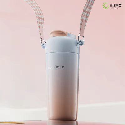 COCOSMILE แก้วเก็บความเย็น Straw Tumbler with Rope SUS316 ขนาด 630ml