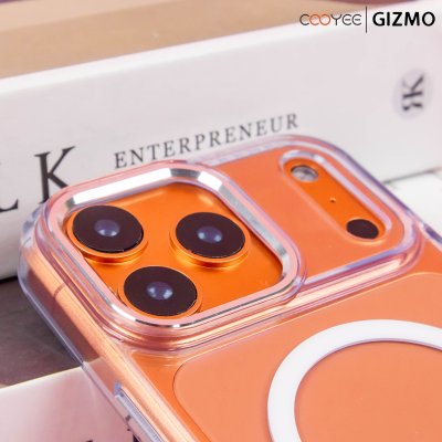 Cooyee Armor Magnetic Case Transparent เคสใสกันกระแทก MagSafe iPhone 17 Series