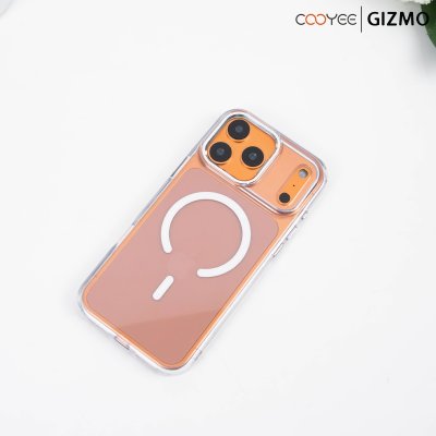 Cooyee Armor Magnetic Case Transparent เคสใสกันกระแทก MagSafe iPhone 17 Series