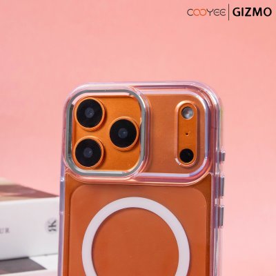 Cooyee Armor Magnetic Case Transparent เคสใสกันกระแทก MagSafe iPhone 17 Series
